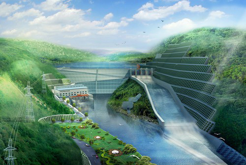 黄平老挝南塔河1号水电站项目